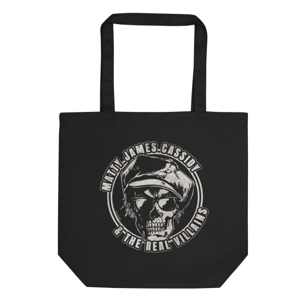 Matty James Cassidy & The Real Villains – Skull Logo – Tote Bag