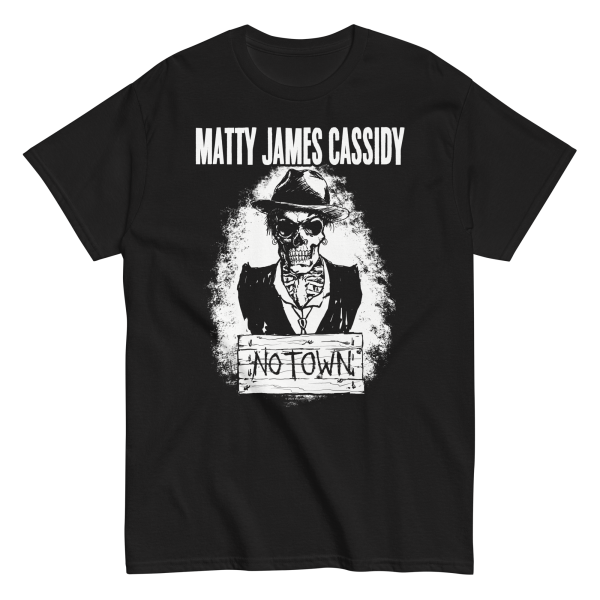 Matty James Cassidy – The Road To No Town – T-Shirt